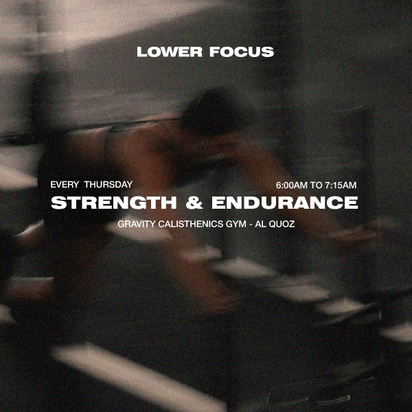 Strength & Endurance — Lower Body